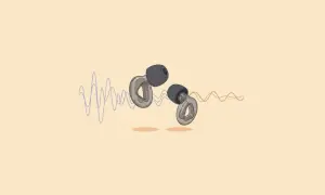 Auriculares con ondas sonoras. 40 dB es mucho ruido, pero estos auriculares te aíslan.