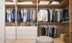 Armarios por dentro: ideas de organización con ropa colgada y doblada, bolsos y cajones.