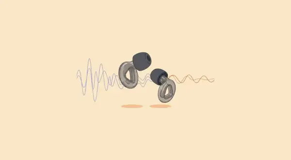 Auriculares con ondas sonoras. 40 dB es mucho ruido, pero estos auriculares te aíslan.