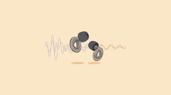 Auriculares con ondas sonoras. 40 dB es mucho ruido, pero estos auriculares te aíslan.