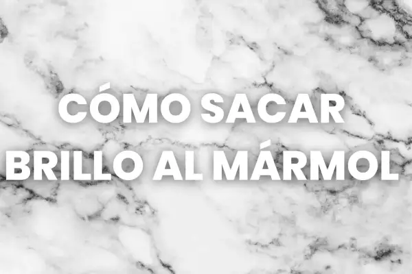 Cómo sacar brillo al mármol. Instrucciones para pulir mármol y devolverle su esplendor.